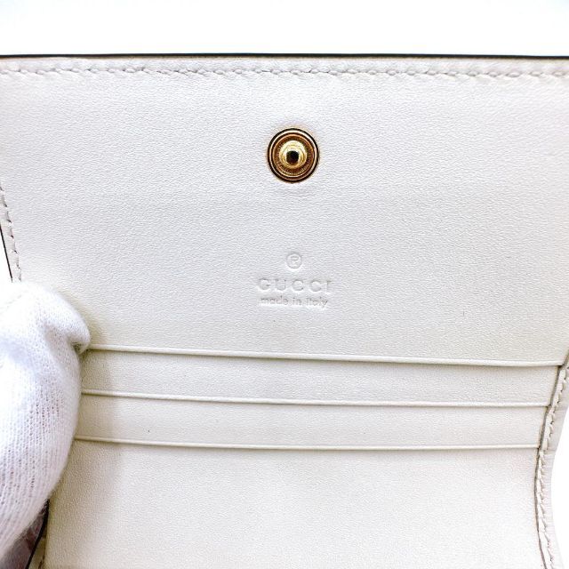 未使用品級】グッチ GUCCI GGスプリーム レ ポム カードケース 公式