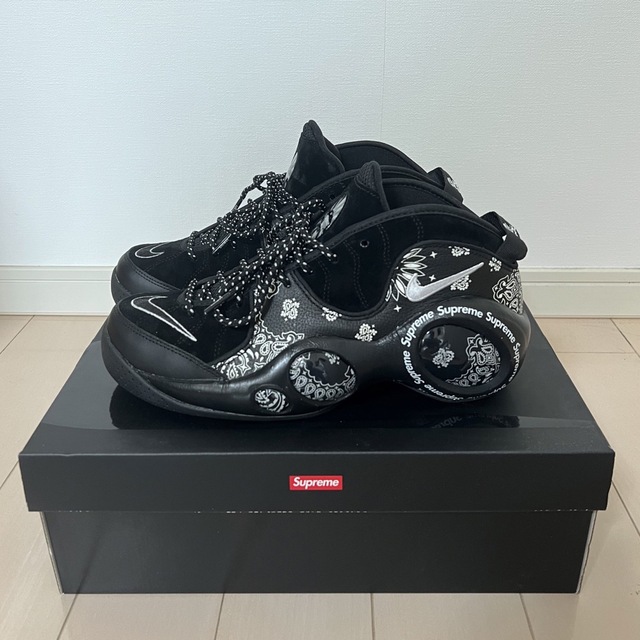 Supreme Air Zoom Flight 95 SP  Black  新品