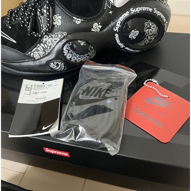 NIKE(ナイキ)のSupreme Nike Air Zoom Flight 95 SP Black メンズの靴/シューズ(スニーカー)の商品写真