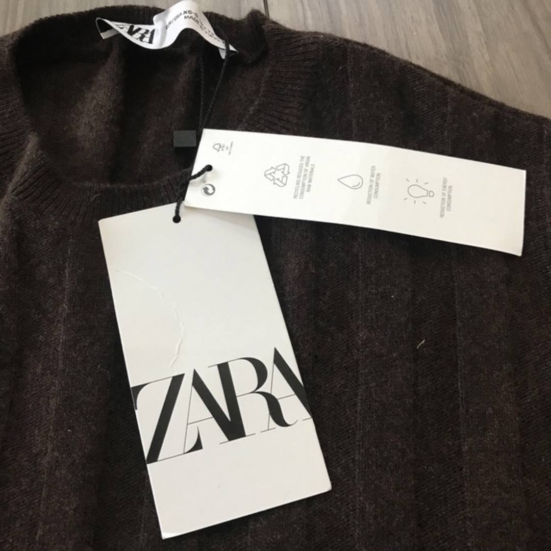 ZARA(ザラ)の新品　ZARA ザラ　ニット　セーター　ビッグシルエット レディースのトップス(ニット/セーター)の商品写真