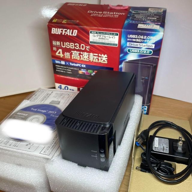 ⭐️新品⭐️BUFFALO⭐️HD-WL4TU3/R1J⭐️外付4TB - PC周辺機器