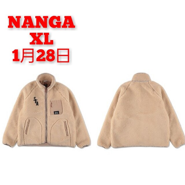 NANGA×WDS BOA FLEECE JACKET
