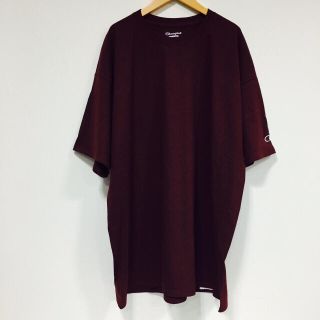 チャンピオン(Champion)の新品 Champion チャンピオン ビックTシャツ バーガンディ 2XL(Tシャツ/カットソー(半袖/袖なし))