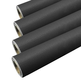 壁紙シール 無地 4本セット ダークグレー 60cm*10m シール のり付きの ...