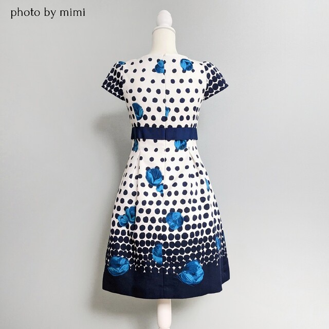M'S GRACY*ドットフラワーワンピース