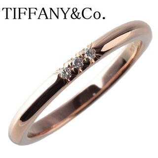 ティファニー(Tiffany & Co.)のティファニー ダイヤリング クラシック バンド 3PD 9号【10434】(リング(指輪))