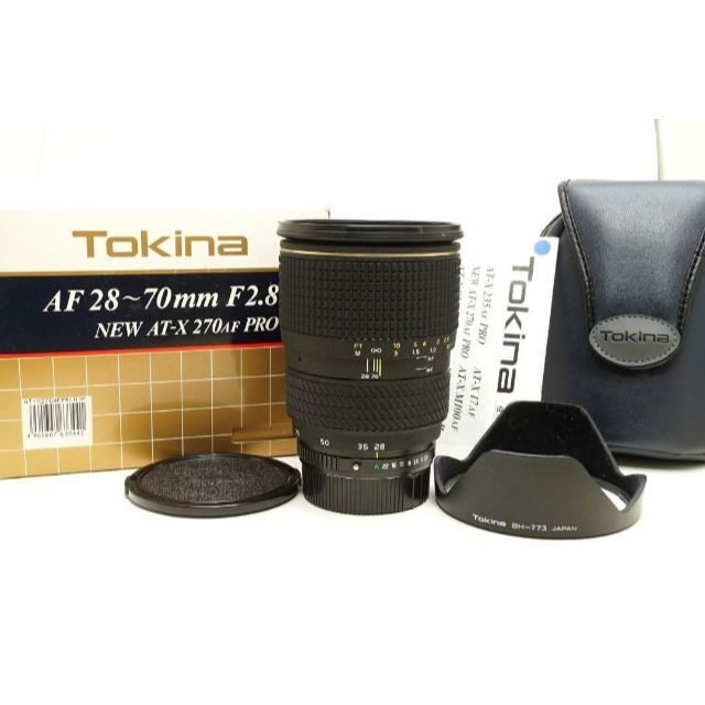 画像にあるものをお送りします■付属充実 ペンタックス用　Tokina AT-X PRO 28-70 F2.8