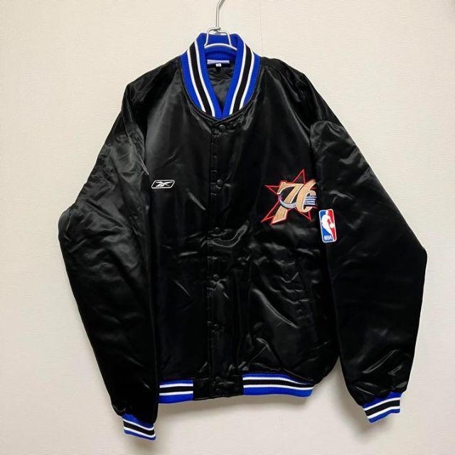 NBA SIXERS シクサーズ  スタジャン　レッド　XXL