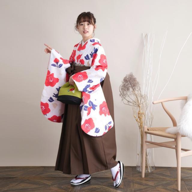 2尺袖着物 袴 2点セット 袴91cm(身長約153 - 158cm) 袴セット 卒業式