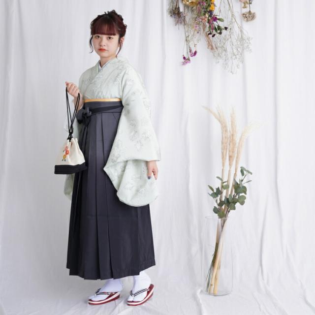 2尺袖着物 袴 2点セット 袴91cm(身長153-158cm) 袴セット 卒業式
