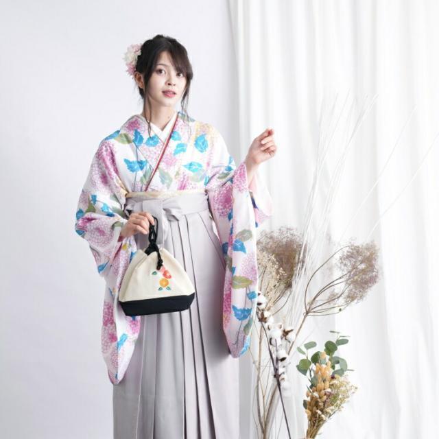2尺袖着物 袴 2点セット 袴91cm(身長153-158cm) 袴セット 卒業式 ...