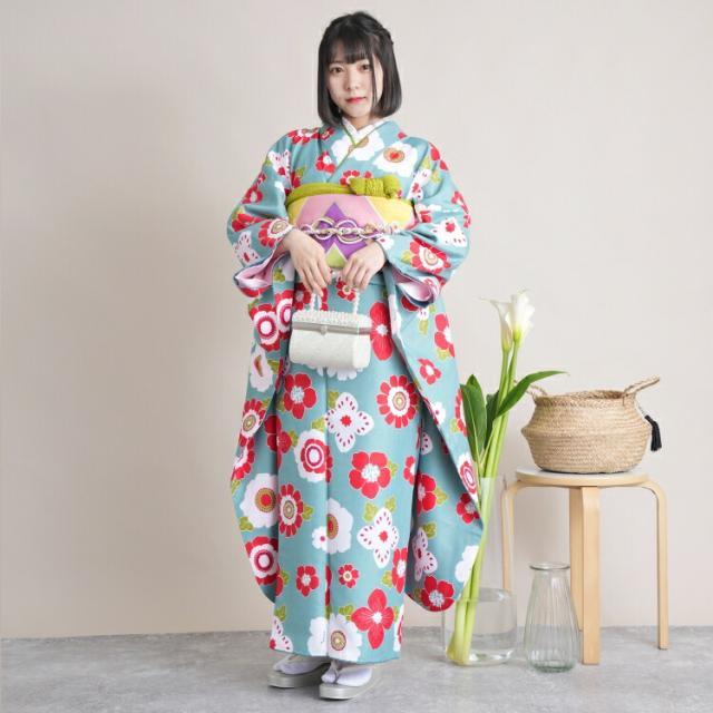 振袖 単品 フリーサイズ(身長155-165cm) 振袖 古着 成人式 結婚式