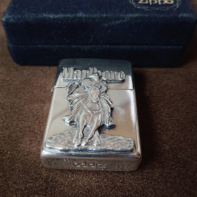 全日本送料無料 ZIPPO ジッポー スターリングシルバー製 1993 逆刻印