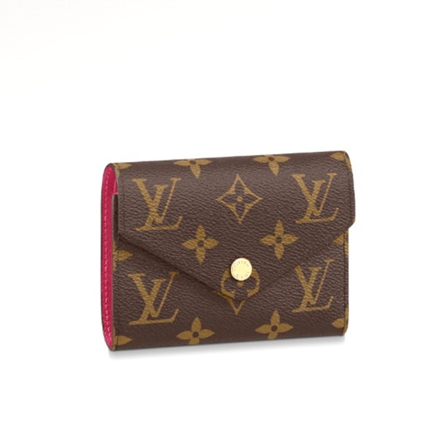 ルイヴィトン M41938 コインケース フューシャ  LOUIS VUITTON ポルトフォイユ・ヴィクトリーヌ モノグラム