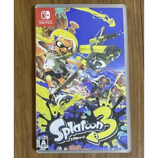 ニンテンドースイッチ(Nintendo Switch)のSplatoon3 スプラトゥーン3(家庭用ゲームソフト)