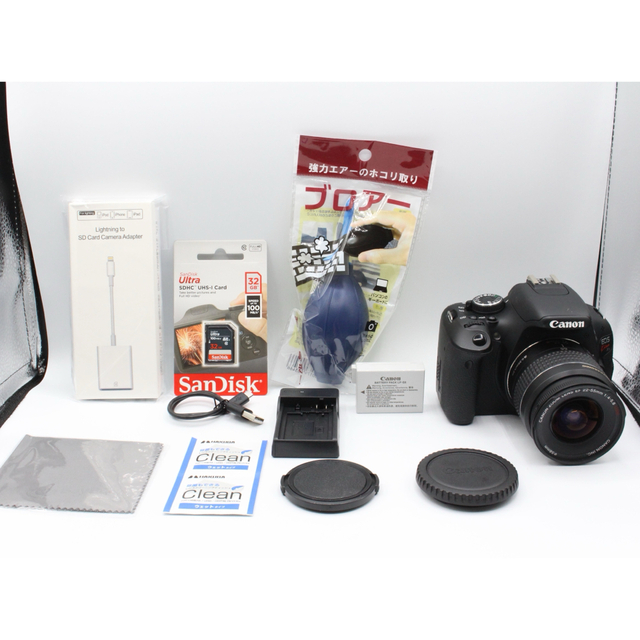 ボトムスス単品 キャノン人気♪可動式液晶で自撮りも◎❤️Canon EOS