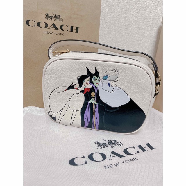 *coach ヴィランズコラボ ショルダーバッグ カメラバッグ39ᵕ