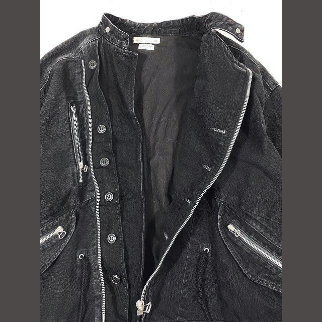 美品 22AW マインデニム ×オールドパーク デニムライダース モッズコート