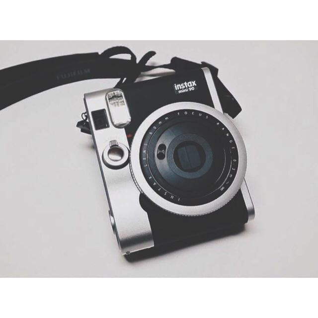 【送料無料/即納】  富士フイルム - チェキ instax mini 90 フィルム付き フィルムカメラ