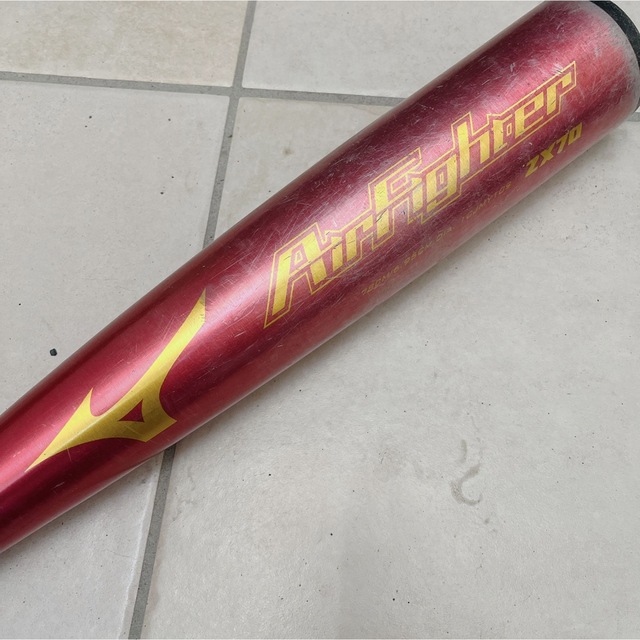 MIZUNO(ミズノ)の軟式少年野球用バット MIZUNO  air fighter zx70 78cm スポーツ/アウトドアの野球(バット)の商品写真