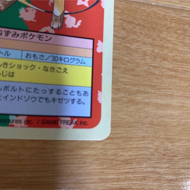 ポケモンカード トップサン 裏青 ライチュウ ポケモンカード トップサン 裏青 ライチュウ