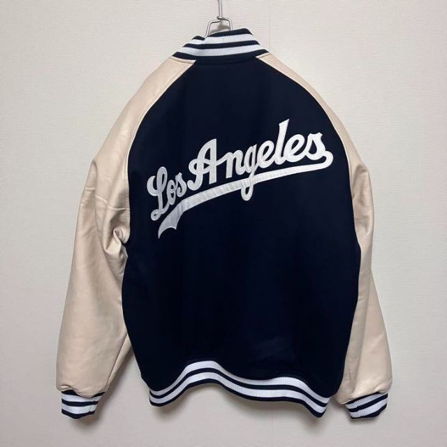 超美品　fanatics×MLB LA Dodgers スタジャン　チームカラー