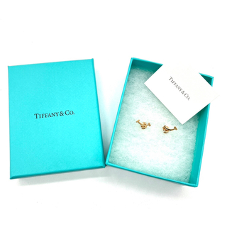 Tiffany & Co. - ティファニー　Tスマイル　ピアス　ピンクゴールド　両耳　正規品