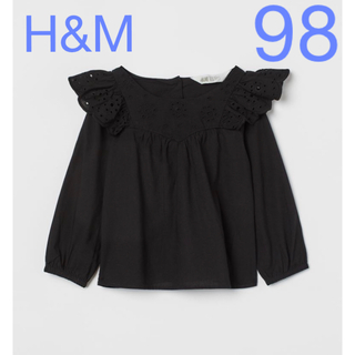 エイチアンドエム(H&M)の【USED】H&Mkids キッズ　子供服　ブラウス　トップス　花柄　98(ブラウス)