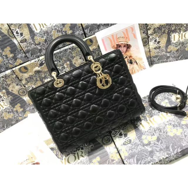 返品不可】 Christian Dior - DIOR レディディオールラージバッグ