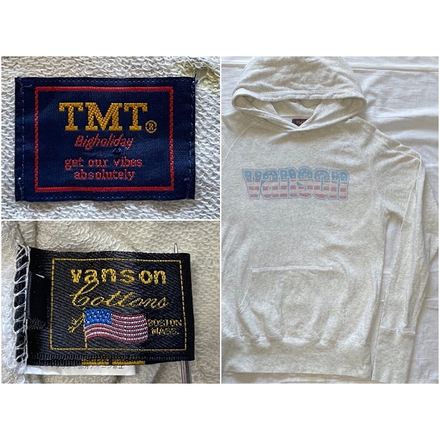 1 / 10 TMT × VANSON ティーエムティー バンソン パーカー L