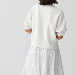 Cygne【シーニュ】ハートカーディガン Laure ホワイト-