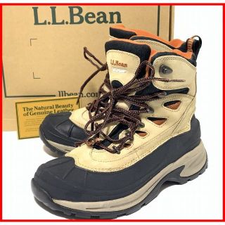 エルエルビーン(L.L.Bean)のL.L.Bean 7≒24cm トレッキングブーツ ベージュ レディース mcu(ブーツ)