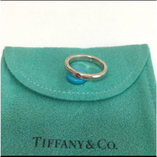 ティファニー(Tiffany & Co.)のティファニー　ピンクサファイアのリング　9号　美品　(リング(指輪))