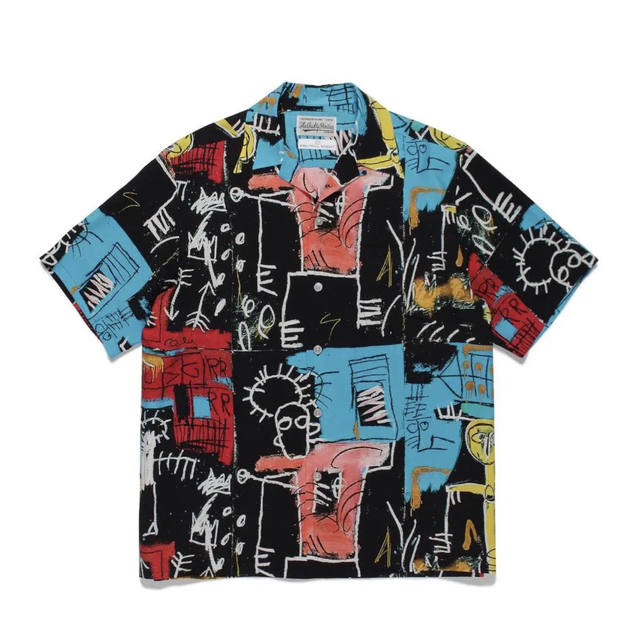 WACKO MARIA BASQUIAT HAWAIIAN SHIRT