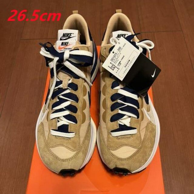 NIKE×SACAI VAPORWAFFLE SESAME 26.5cm 今月のとっておき stockshoes.co