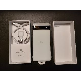 Google Pixel 6a 128 GB  SIMフリー　Chalk　au(スマートフォン本体)