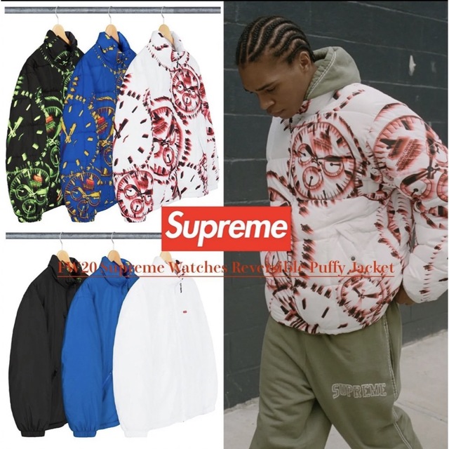 Supreme - Supreme Watches Reversible Puffy Jacketの通販 by ...