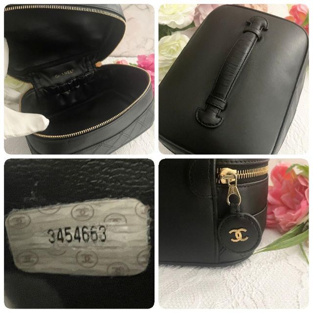 B191 シャネル ラムスキン ビコローレ バニティバッグ www.sanagustin
