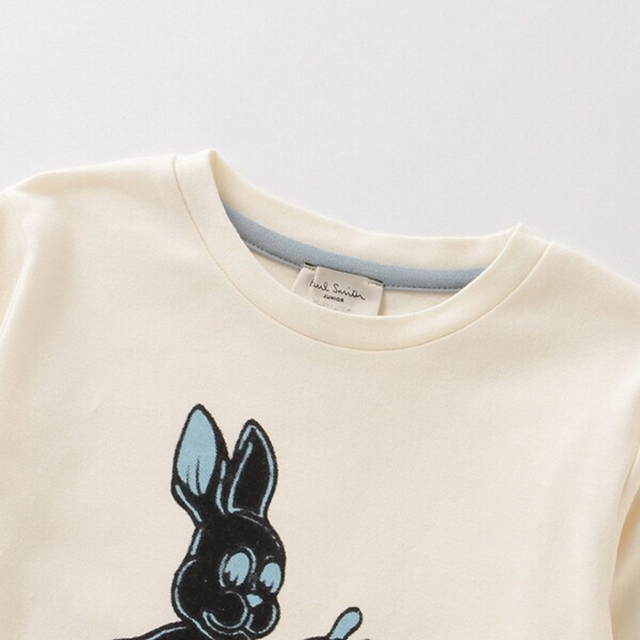 Paul Smith(ポールスミス)のポールスミス新品Single rabbit長袖Tシャツ110 キッズ/ベビー/マタニティのキッズ服女の子用(90cm~)(Tシャツ/カットソー)の商品写真