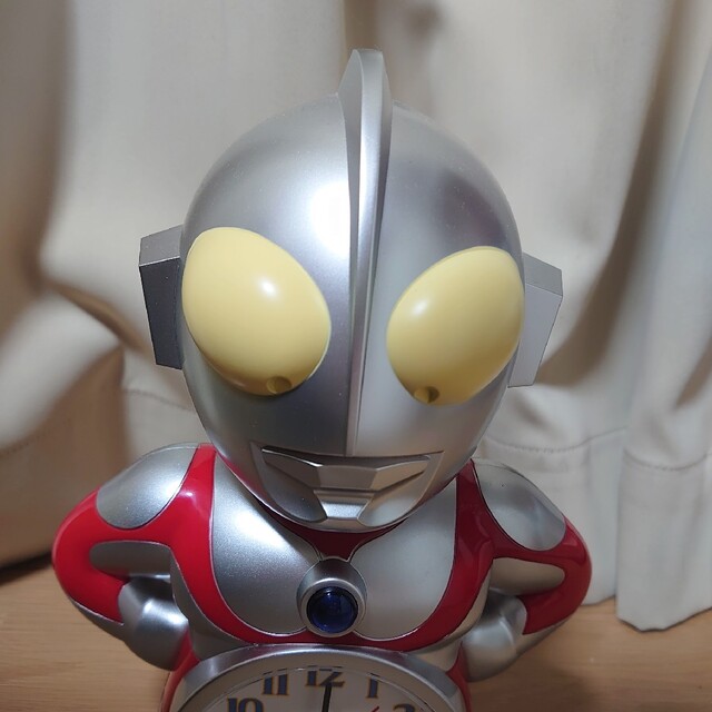 SEIKO(セイコー)のウルトラマン/目覚まし時計 インテリア/住まい/日用品のインテリア小物(置時計)の商品写真
