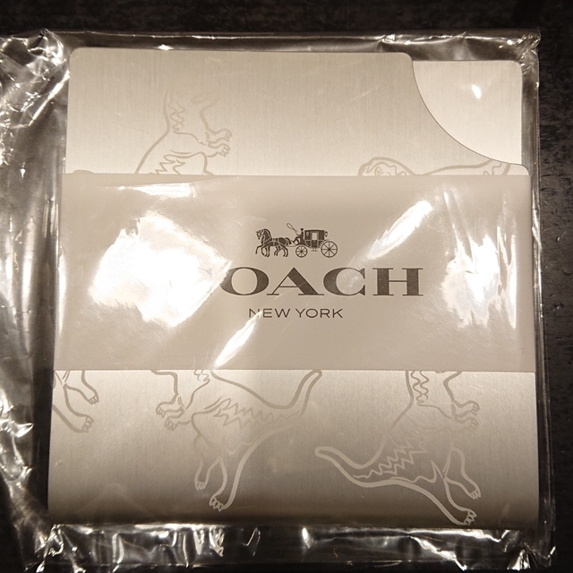 COACH(コーチ)のCOACH アルミ マスクケース  新品 ハンドメイドのスマホケース/アクセサリー(その他)の商品写真