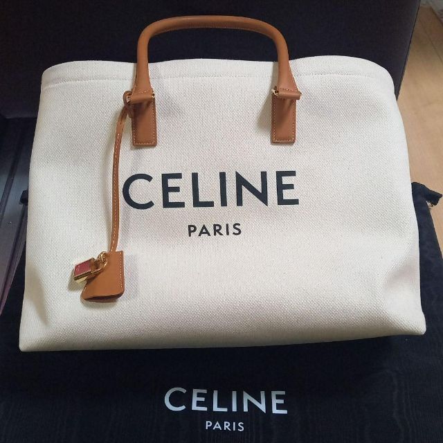 本物の celine - CELINE セリーヌ トートバッグ ホリゾンタルカバ