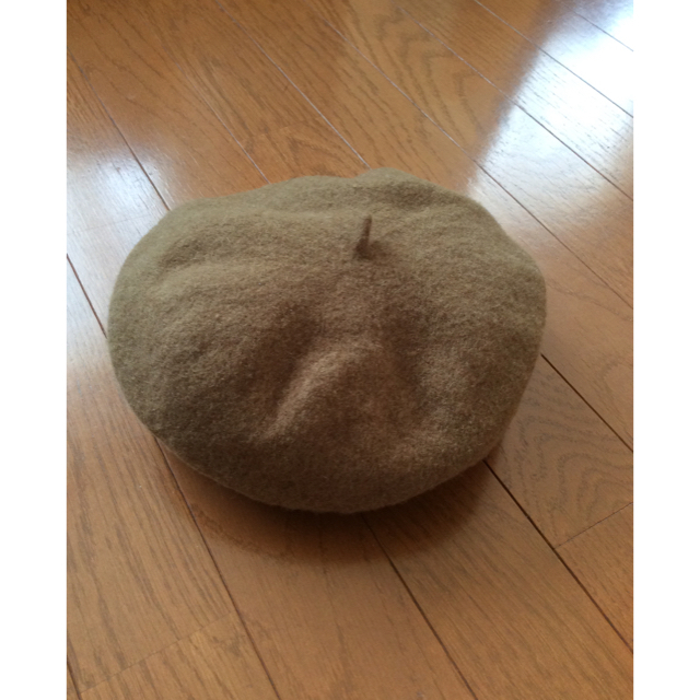 MUJI (無印良品)(ムジルシリョウヒン)のレディース ベレー帽  無印良品 Muji  キャメル レディースの帽子(ハンチング/ベレー帽)の商品写真