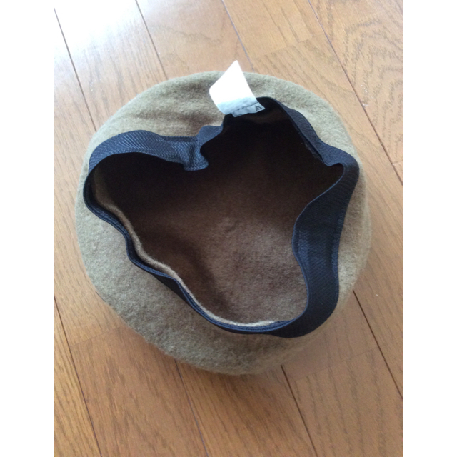 MUJI (無印良品)(ムジルシリョウヒン)のレディース ベレー帽  無印良品 Muji  キャメル レディースの帽子(ハンチング/ベレー帽)の商品写真