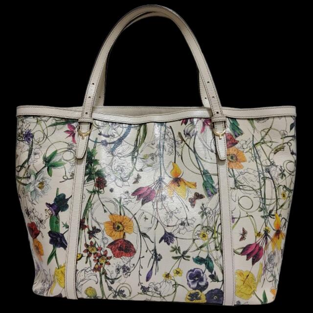 人気アイテム トートバッグ フローラ グッチ GUCCI - Gucci アイボリー