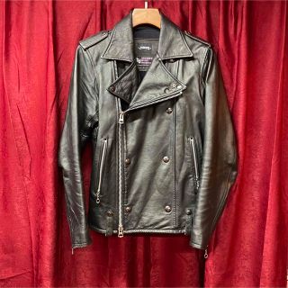 フェノメノン(PHENOMENON)のphenomenon double leather jacket(ライダースジャケット)