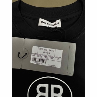 Balenciaga - xs バレンシアガ ロゴ 半袖 Tシャツ 黒 ブラック 