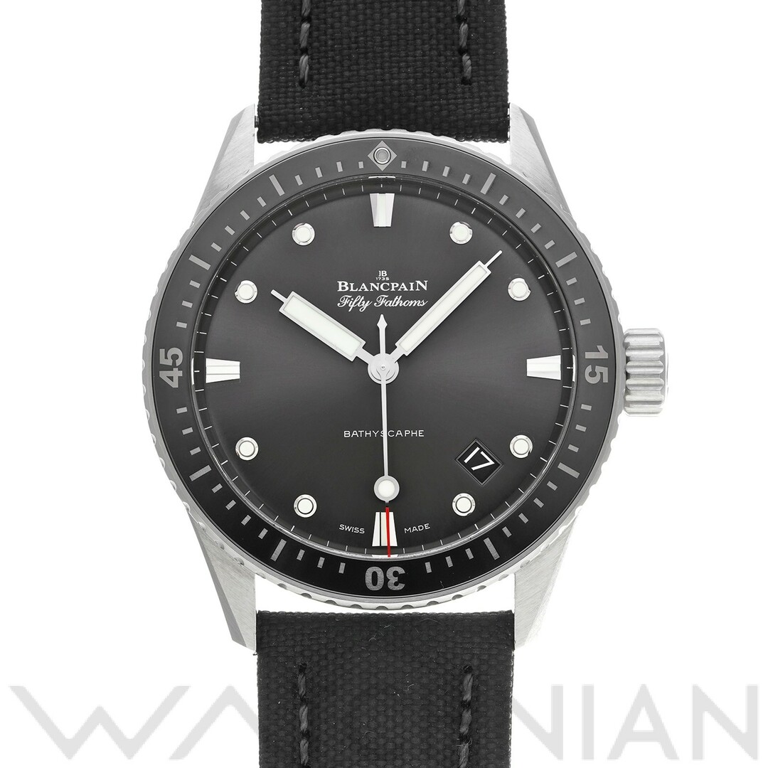 BLANCPAIN - 中古 ブランパン Blancpain 5000 1110 K52A グレー メンズ 腕時計