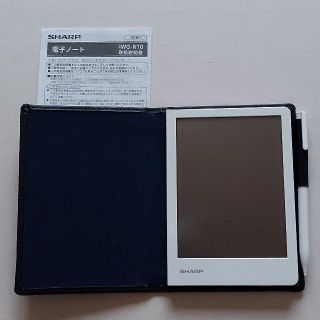 シャープ(SHARP)のシャープ SHARP WG-N10 [手書き電子ノート] (タブレット)