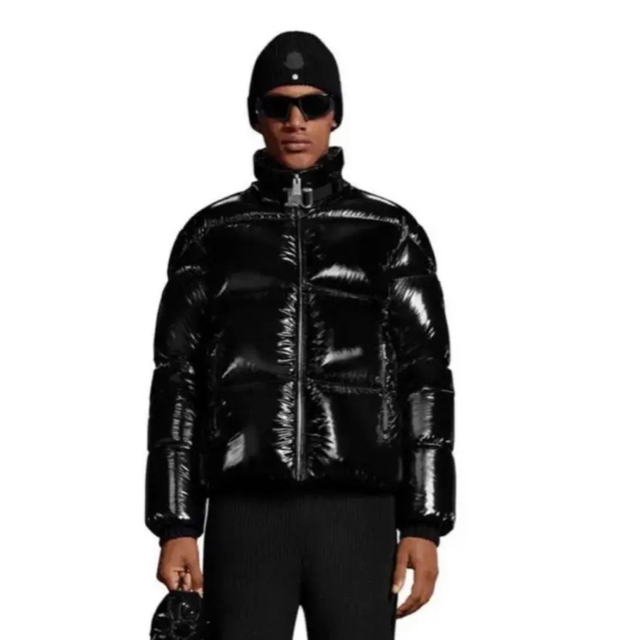 MONCLER(モンクレール)の新品MONCLER モンクレール 藤原ヒロシ ニットキャップ ビーニー ブラック メンズの帽子(ニット帽/ビーニー)の商品写真